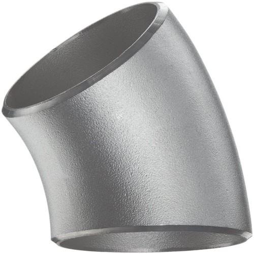 Kolano nierdzewne 45 stopni bez szwu DN15 fi 21,3 mm x 2,6 mm gatunek stali 1.4541 / 321